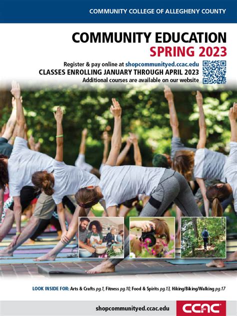 Ccac Spring 2024 Course Catalog