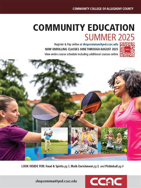 Ccac Summer Classes 2019 Course Catalog