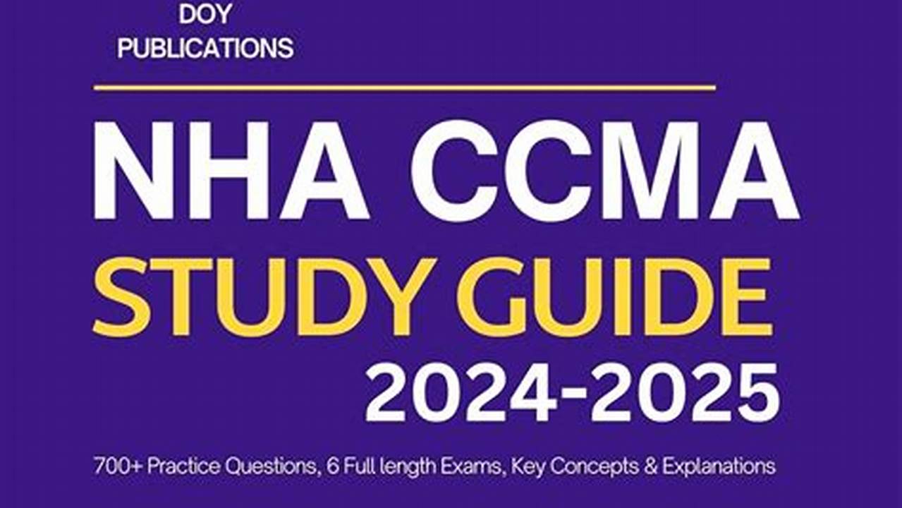 Ccma Study Guide 2024
