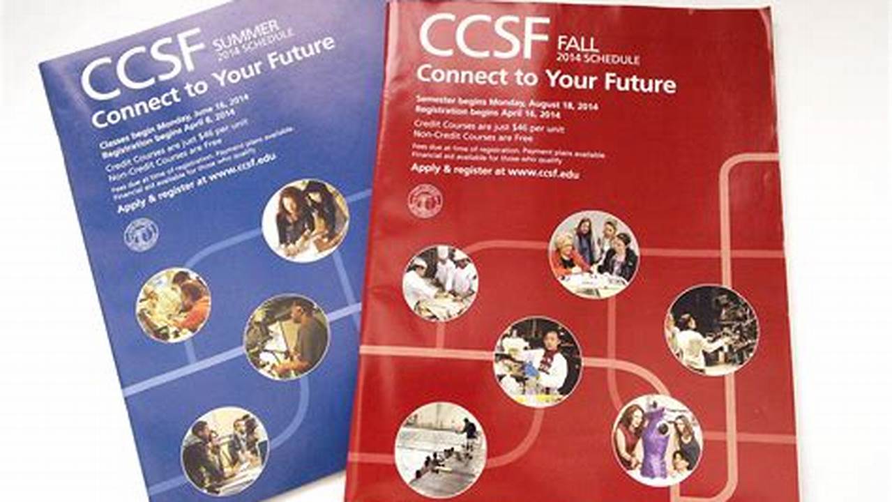 Ccsf Course Catalog Summer 2025