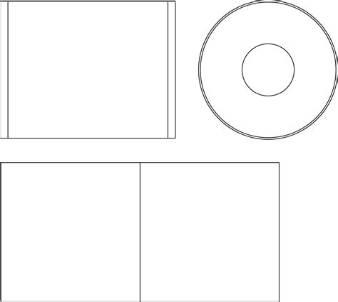 Cd Box Cover Template