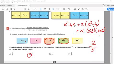 6. Sınıf Matematik Cebirsel Ifadeler Test athif