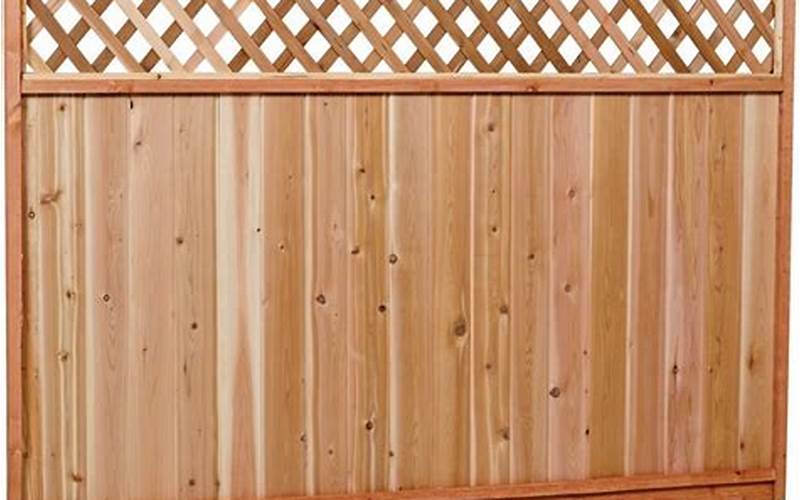 Cedar 6Ft. Privacy Fence - The Perfect Addition To Your Home