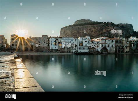 Cefalu harbor view