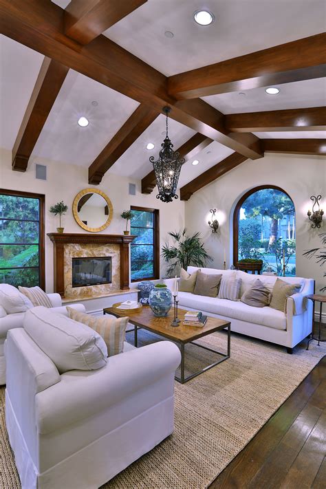 Ceiling Beams Living Room