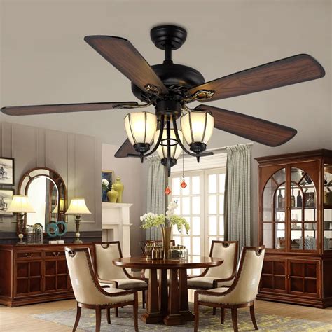 Ceiling fan lights for dining rooms