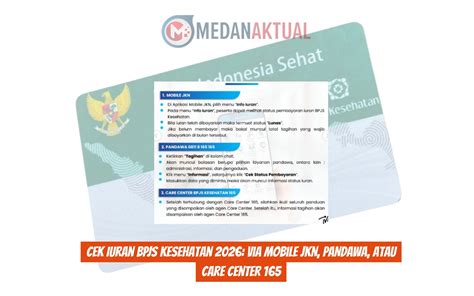 Cek Iuran BPJS