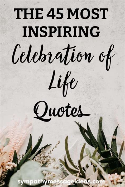 Celebration Of Life Quotes