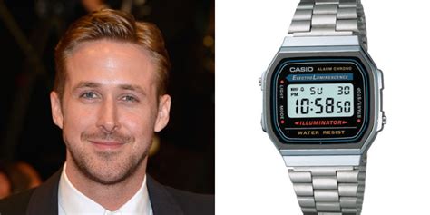 Celebrities Wearing Casio Watches