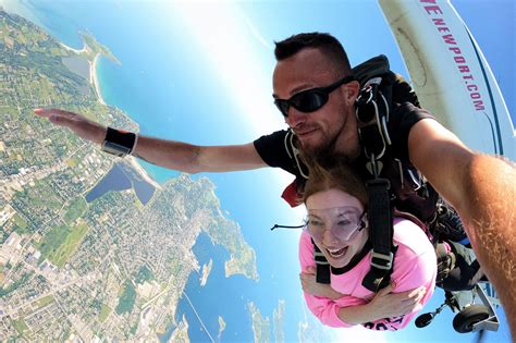 Celebrities Who Skydive