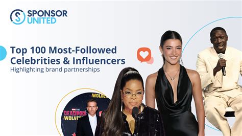 Celebrities and Influencers