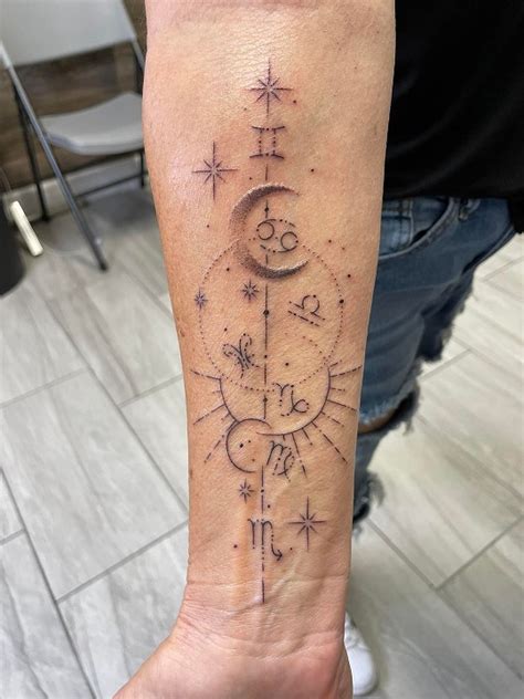 13 Fascinating Celestial Tattoos For Astronomy Lovers