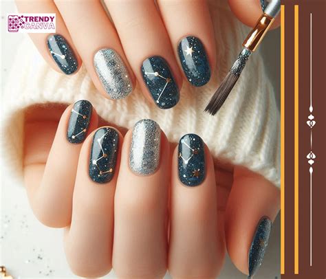 Celestial Constellation Nails