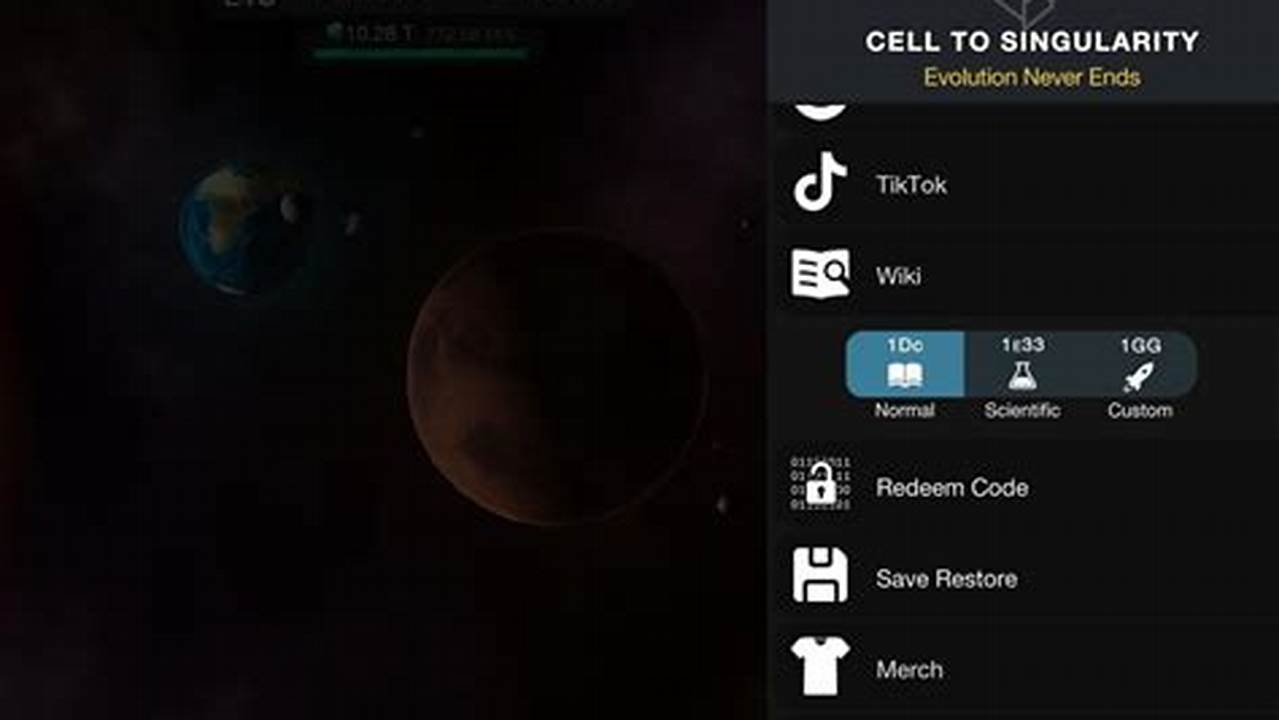 Cell To Singularity Codes June 2025