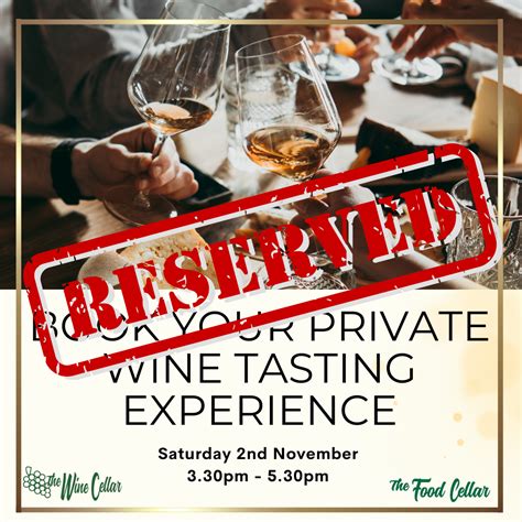 Cellar Tasting Experience