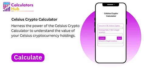 Celsius Crypto Calculator