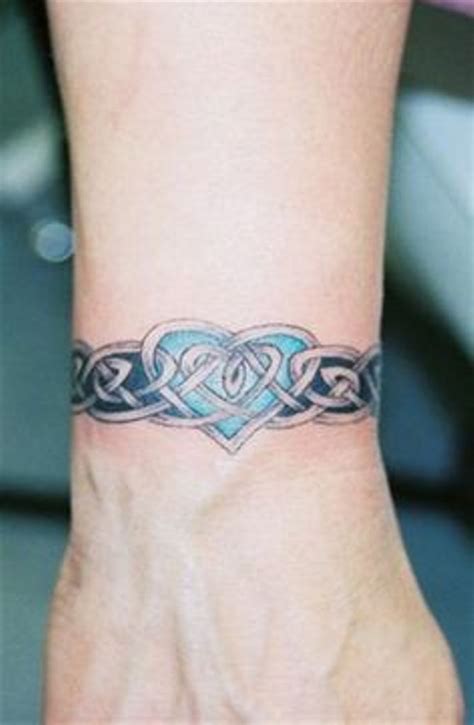 Celtic Knot Arm Bracelet Tattoo Wrist tattoos for women