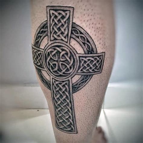 Leg Celtic Fc Tattoos / Leg Sleeve Celtic Knot Mens Tattoo