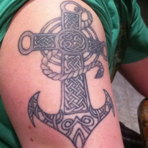 Celtic Anchor Tattoo