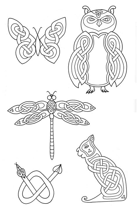 Celtic Coloring Pages