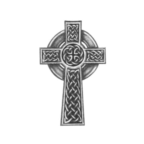 Celtic Cross Tattoo Template