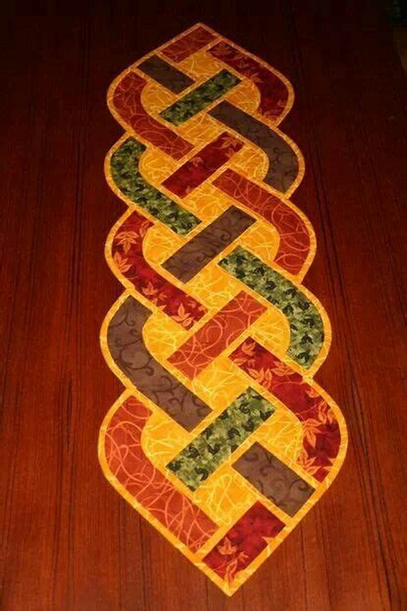 Celtic Knot Table Runner Pattern