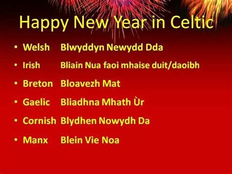 Celtic New Year