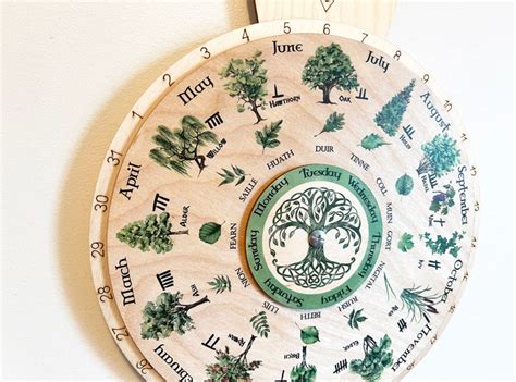 Celtic Wood Calendar