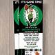 Celtics Ticket Template
