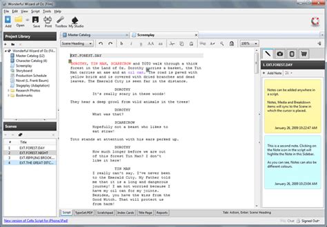 Celtx Script Writing Software: The Perfect Tool for Windows Users