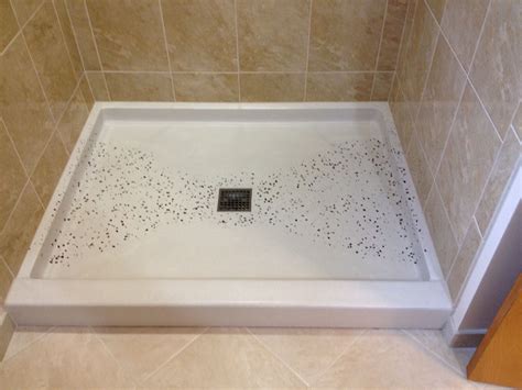Hand Made Concrete Shower Pan by F&M Concrete Castings