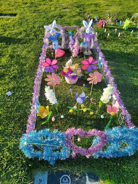 Cemetery Decorations For Easter