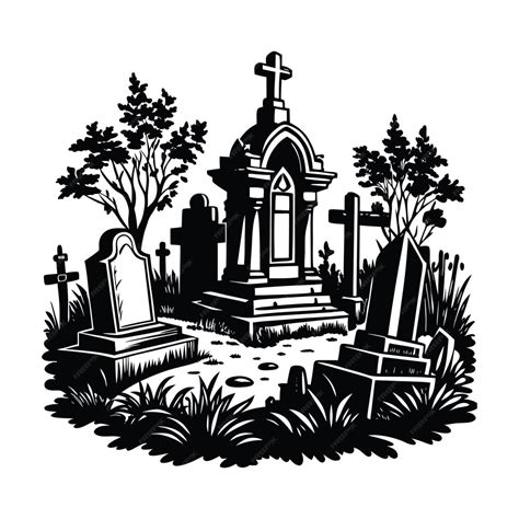 Silent Serenity: Discover the Best Cemetery SVG Designs for Your Next Project!
