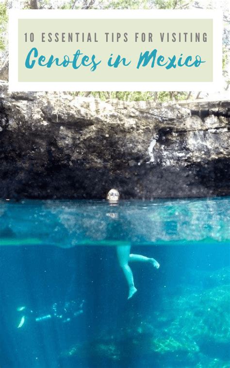 Cenote tips