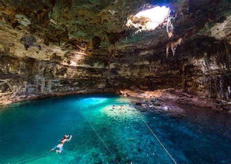Cenotes Swimming