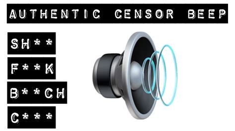 Censor Beep Sound Effect Button