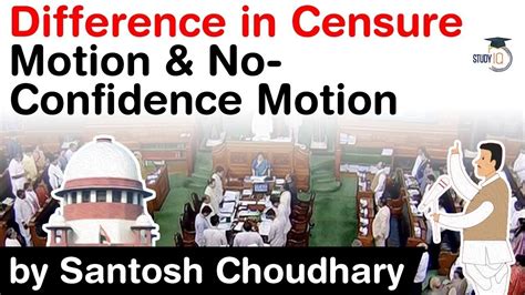 Censure Motion In India