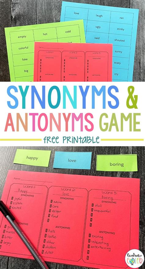 Censure Synonym And Antonym Games