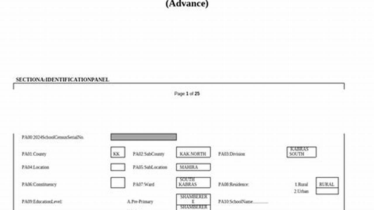 Census Questions 2024