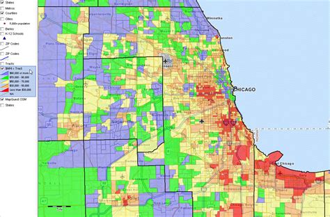 Average prices in the city of Chicago 20082012 by census tracts