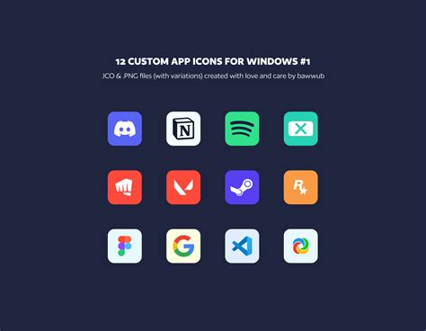 Center App Icons in Windows 10