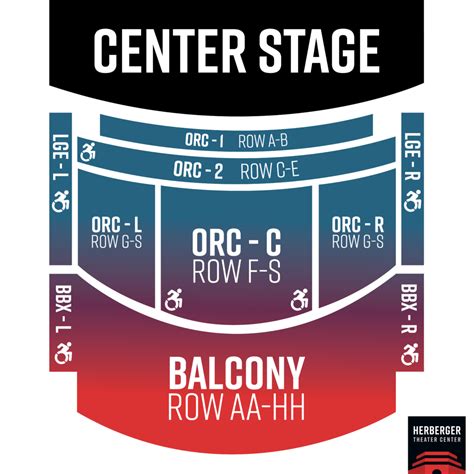Center Stage Baltimore Seating Chart