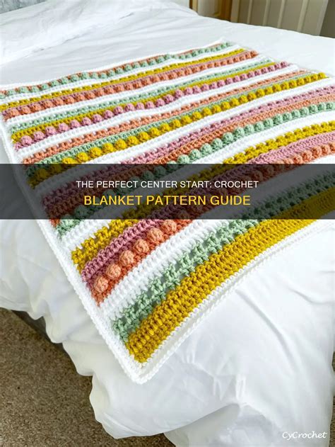 Center Start Crochet Blanket