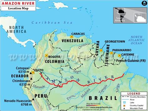 Map of the Amazon River basin (Adapted from [9]). Download Scientific