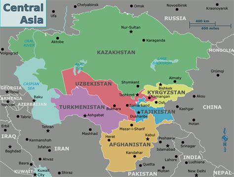 Blank Map Of Central Asia Maps Location Catalog Online