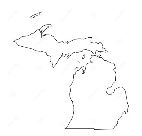 TheMapStore Central Michigan Road Map