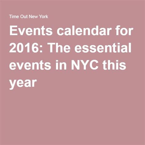 Central New York Events Calendar