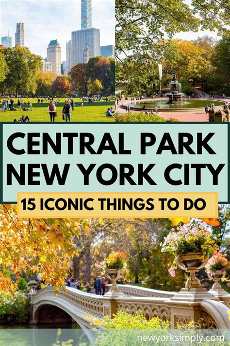 Central Park Tips