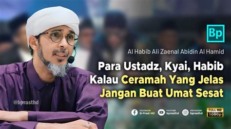 Ceramah yang Menyesatkan