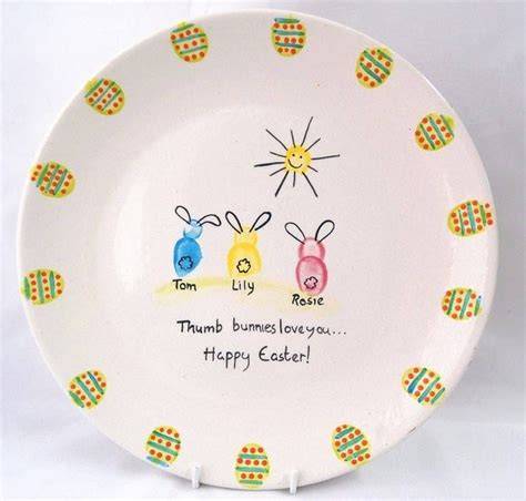Ceramic Easter Plate